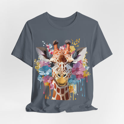 Shirt with Animals | Giraffe Printify