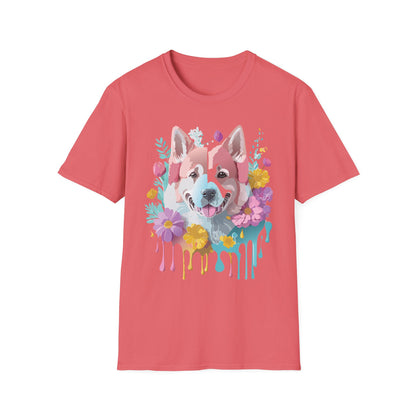 Dog Shirt Unisex Tee Softstyle Cotton Comfort for Animal Lovers