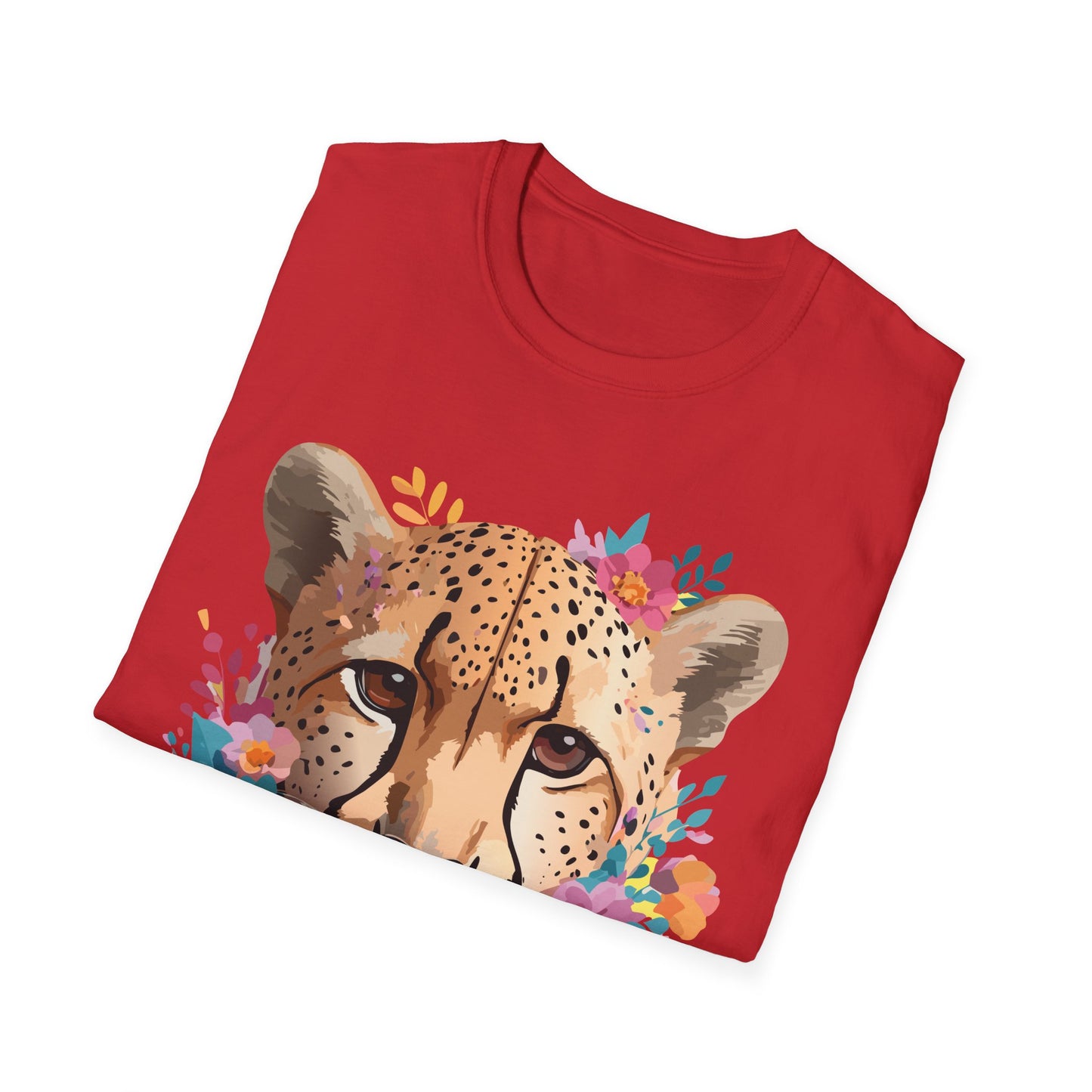 Cheetah Shirt, Shirt with Cheetah, Cheetah Tee, Shirt with Animals