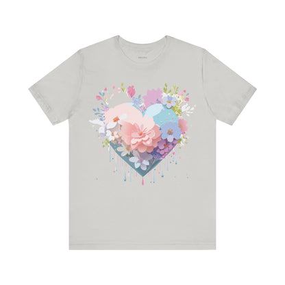 Natural Cotton Tee Shirt - Love story Collection Printify