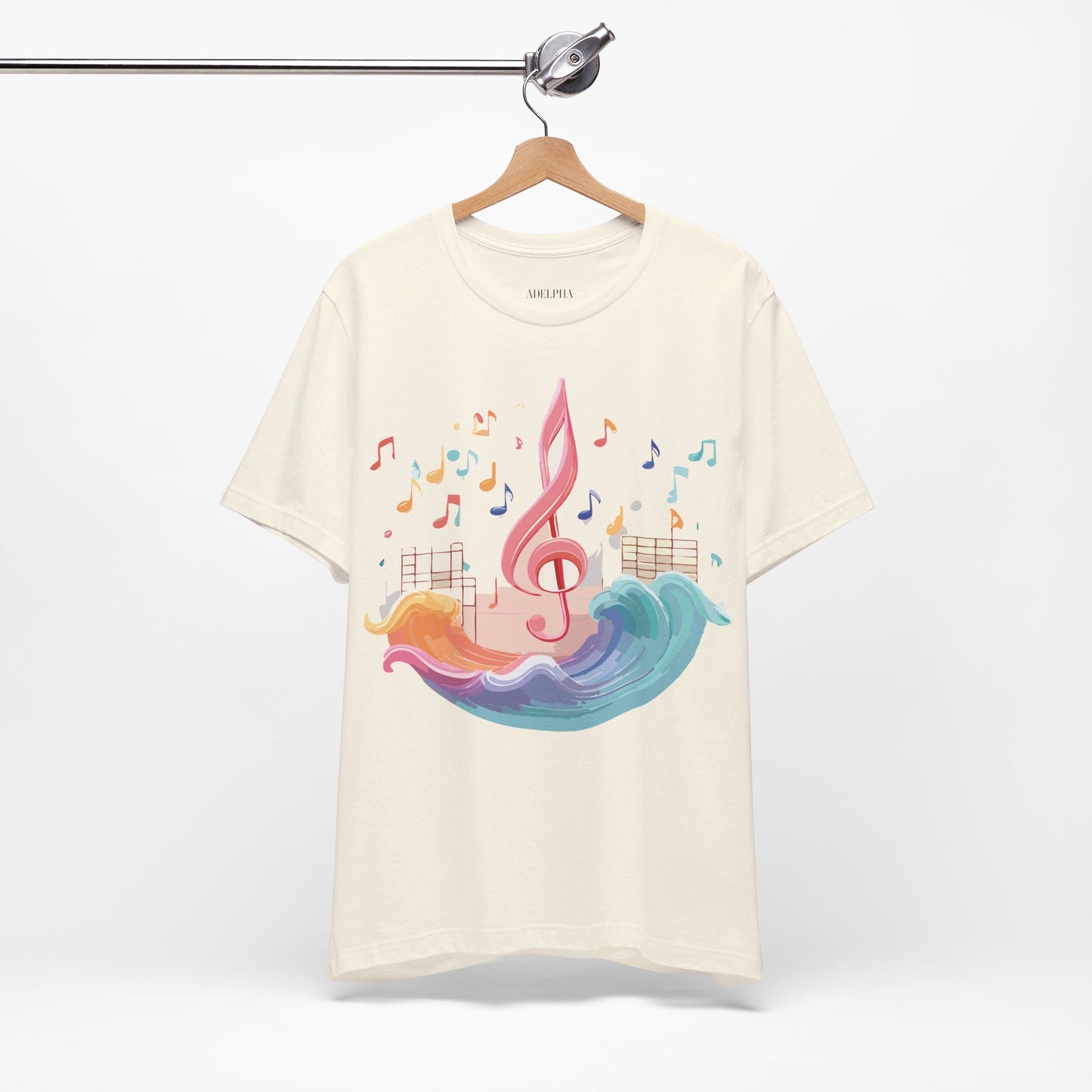 T-shirt en coton naturel - Collection Musique