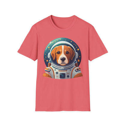 Dog Shirt Unisex Animal Print Tee Softstyle Short Sleeve Tee