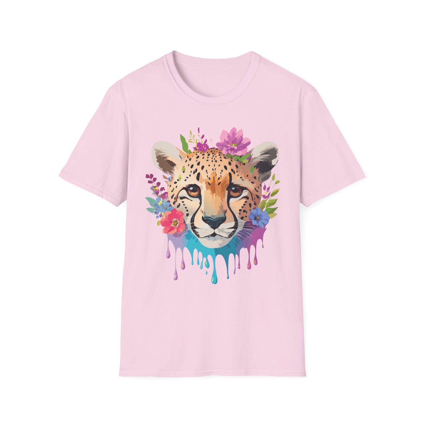 Cheetah Shirt, Shirt with Cheetah, Cheetah Tee, Shirt with Animals