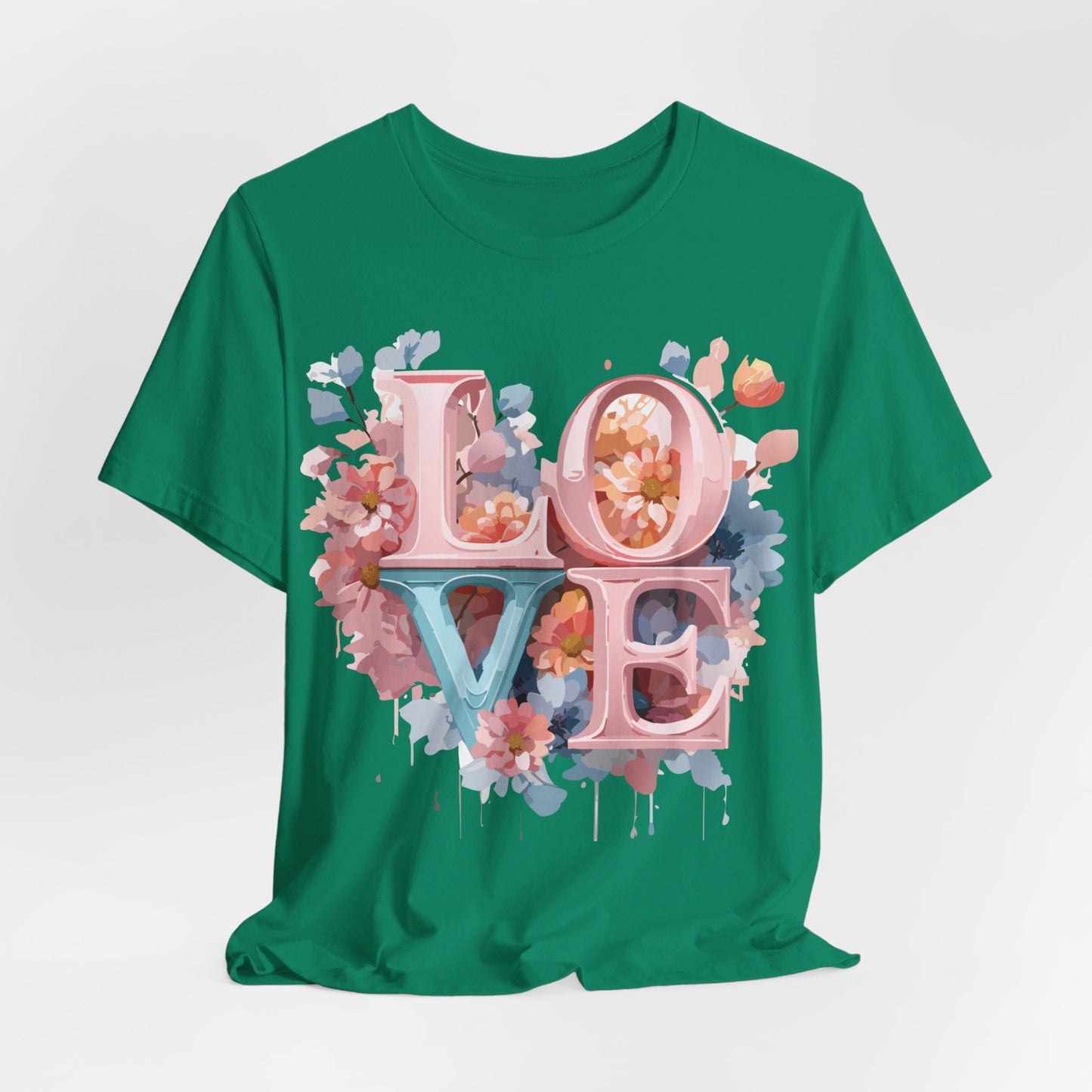 T-Shirt aus natürlicher Baumwolle – Love Story Collection