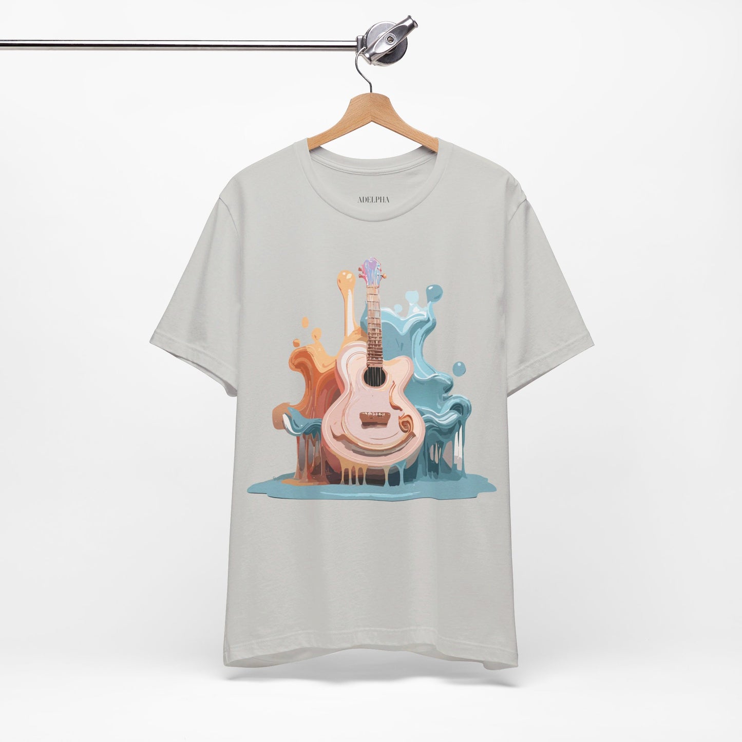 T-Shirt aus natürlicher Baumwolle – Musikkollektion