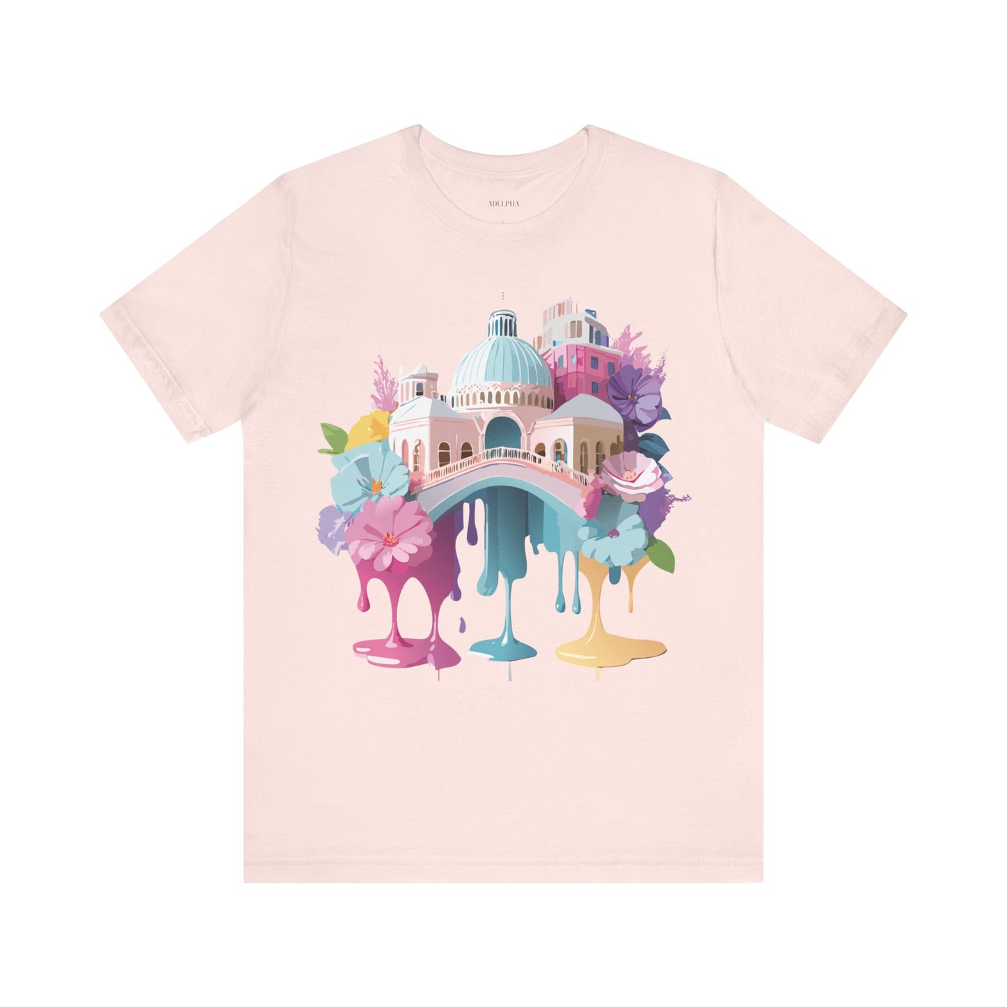 Natural Cotton Tee Shirt - Beautiful Places Collection - Venice