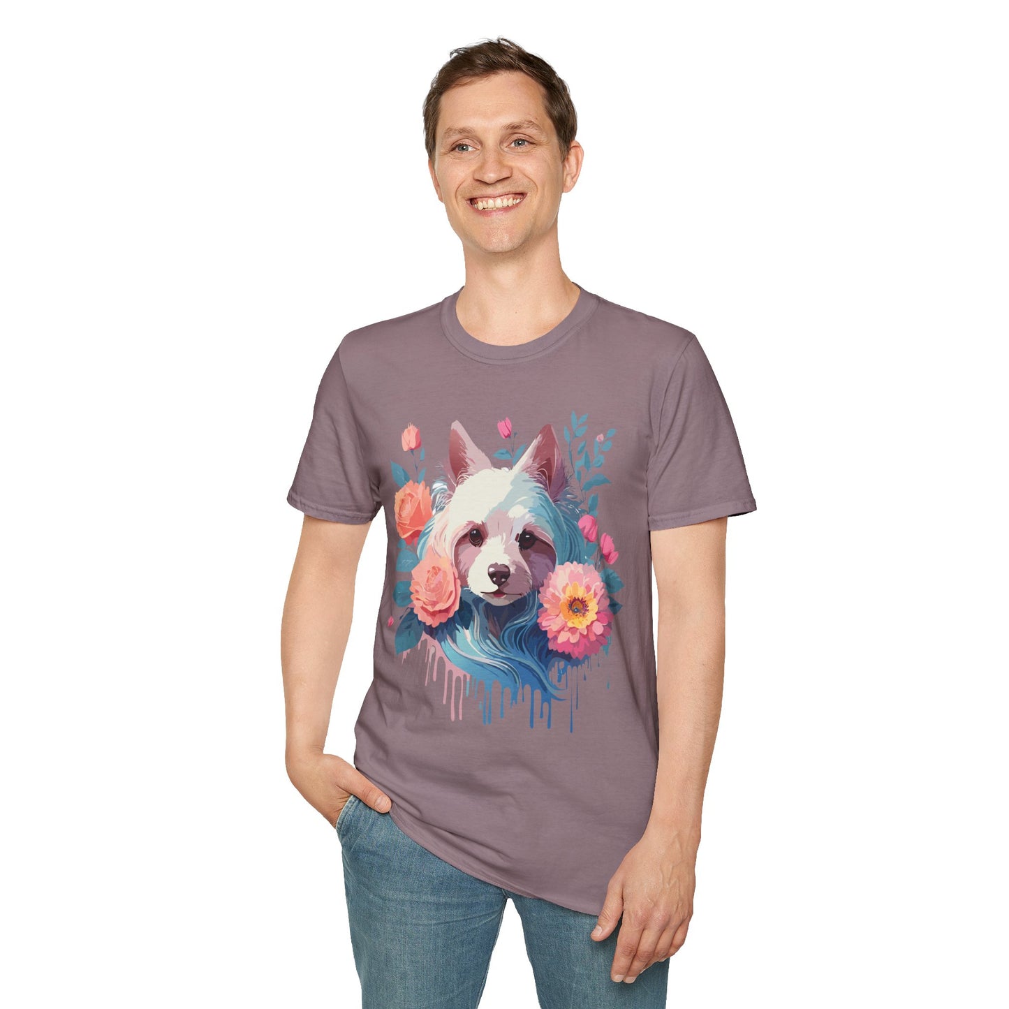 Dog Shirt, Shirt with Dog, Animal Tee, Shirt with Animals