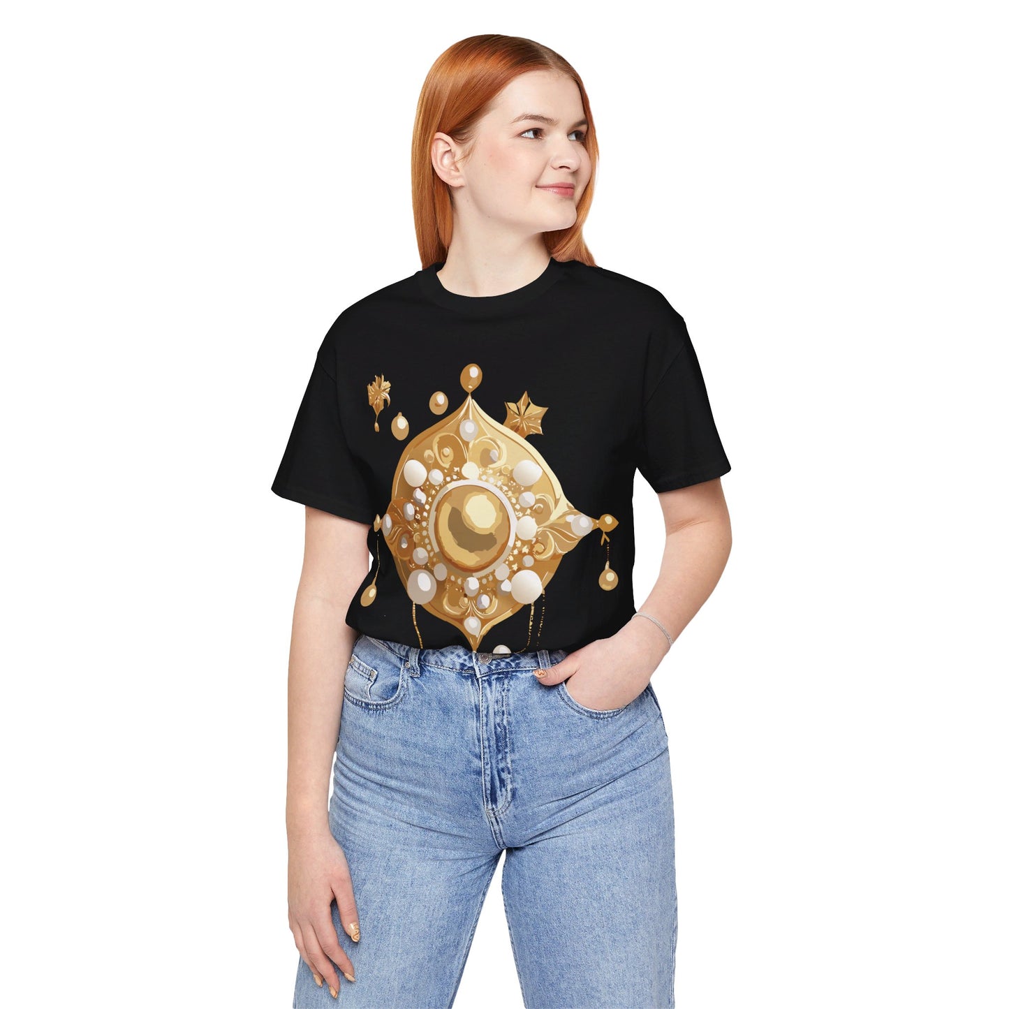 T-Shirt aus natürlicher Baumwolle – Queen Collection