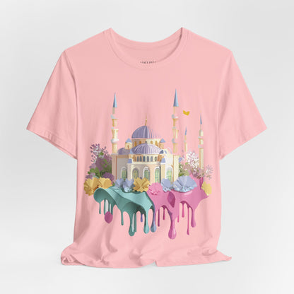 Natural Cotton Tee Shirt - Istanbul, Turkey Printify