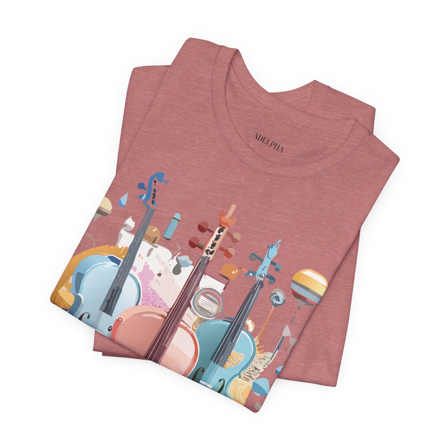 T-shirt en coton naturel - Collection Musique