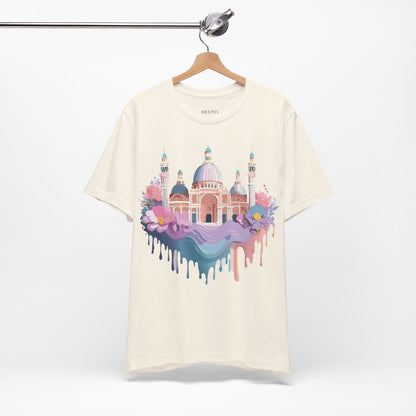 Natural Cotton Tee Shirt - Beautiful Places Collection - Venice Printify