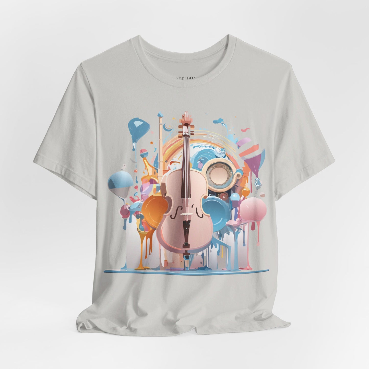 Natural Cotton Tee Shirt - Music collection