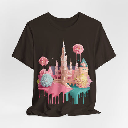 Natural Cotton Tee Shirt - Beautiful Places Collection - Vienna Printify