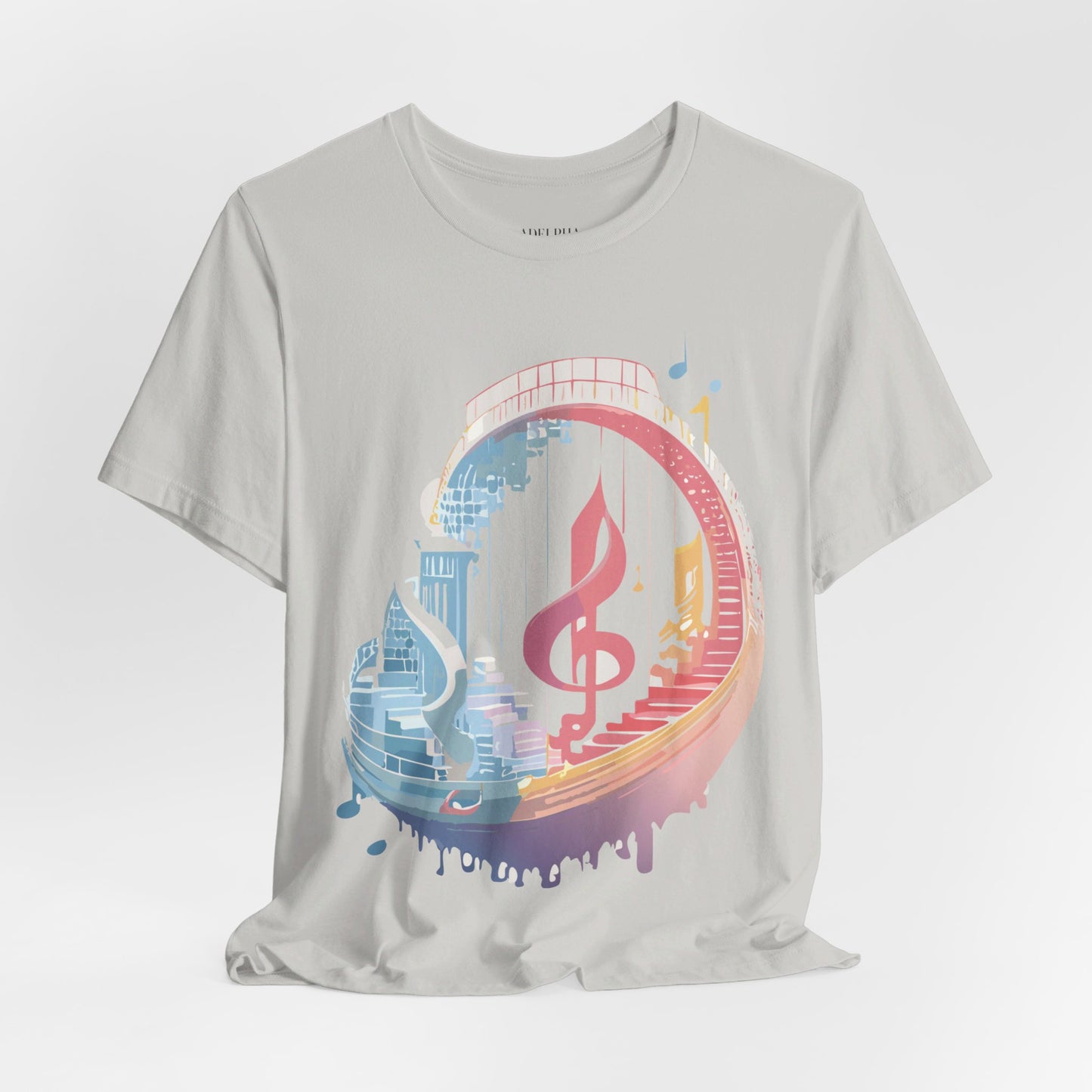 T-shirt en coton naturel - Collection Musique