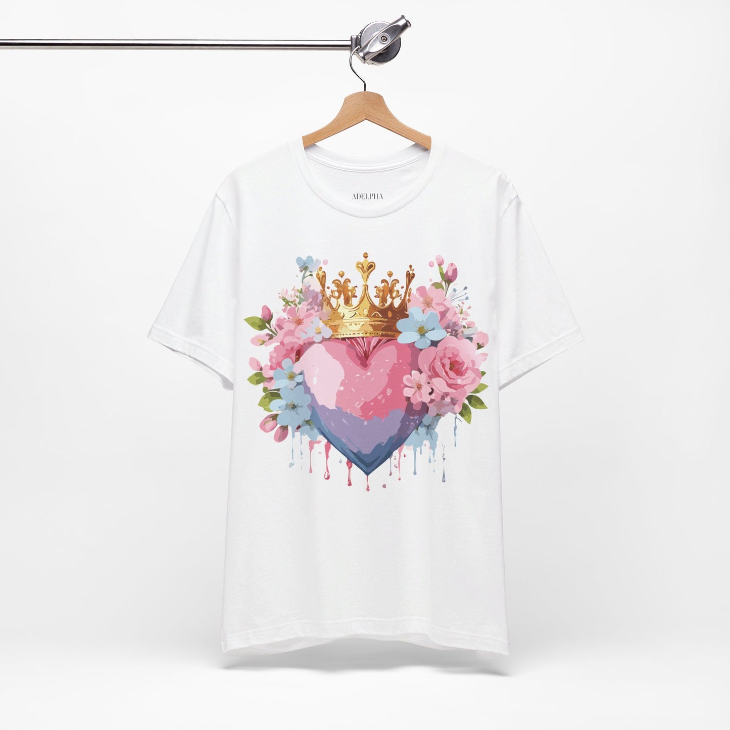 Natural Cotton Tee Shirt - Love story Collection