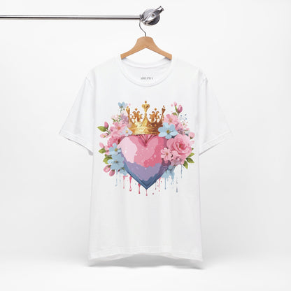 Natural Cotton Tee Shirt - Love story Collection Printify