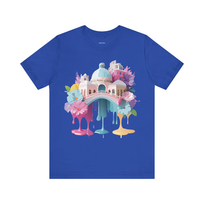 Natural Cotton Tee Shirt - Beautiful Places Collection - Venice Printify