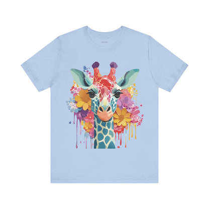 Shirt with Animals | Giraffe Printify