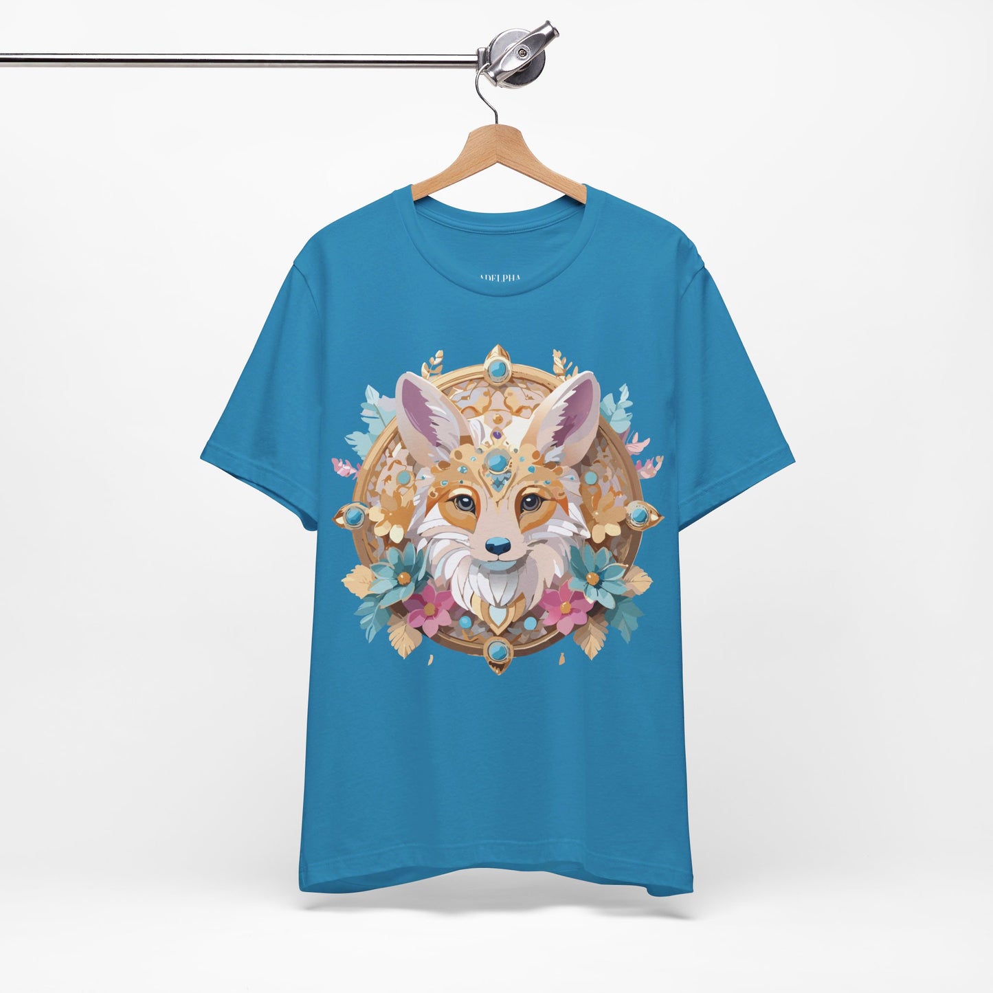 T-Shirt aus natürlicher Baumwolle – Medallion-Kollektion