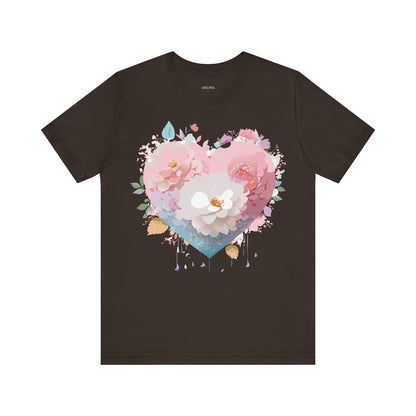 Natural Cotton Tee Shirt - Love Story Collection Printify