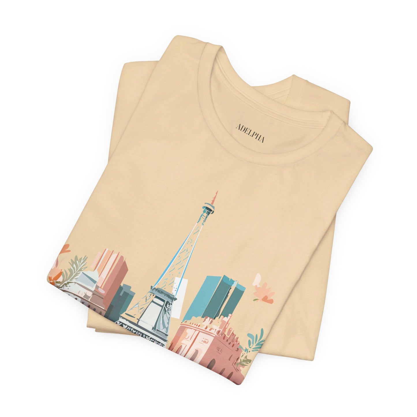 T-Shirt aus natürlicher Baumwolle – Kollektion „Beautiful Places“ – Paris