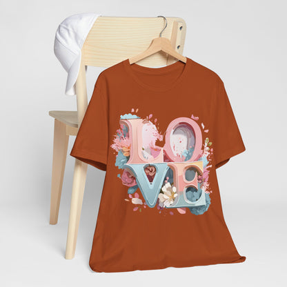 Natural Cotton Tee Shirt - Love Story Collection Printify