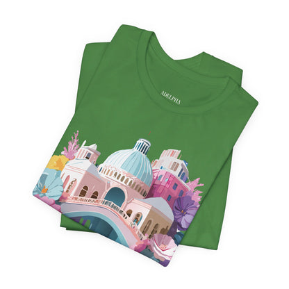 Natural Cotton Tee Shirt - Beautiful Places Collection - Venice Printify