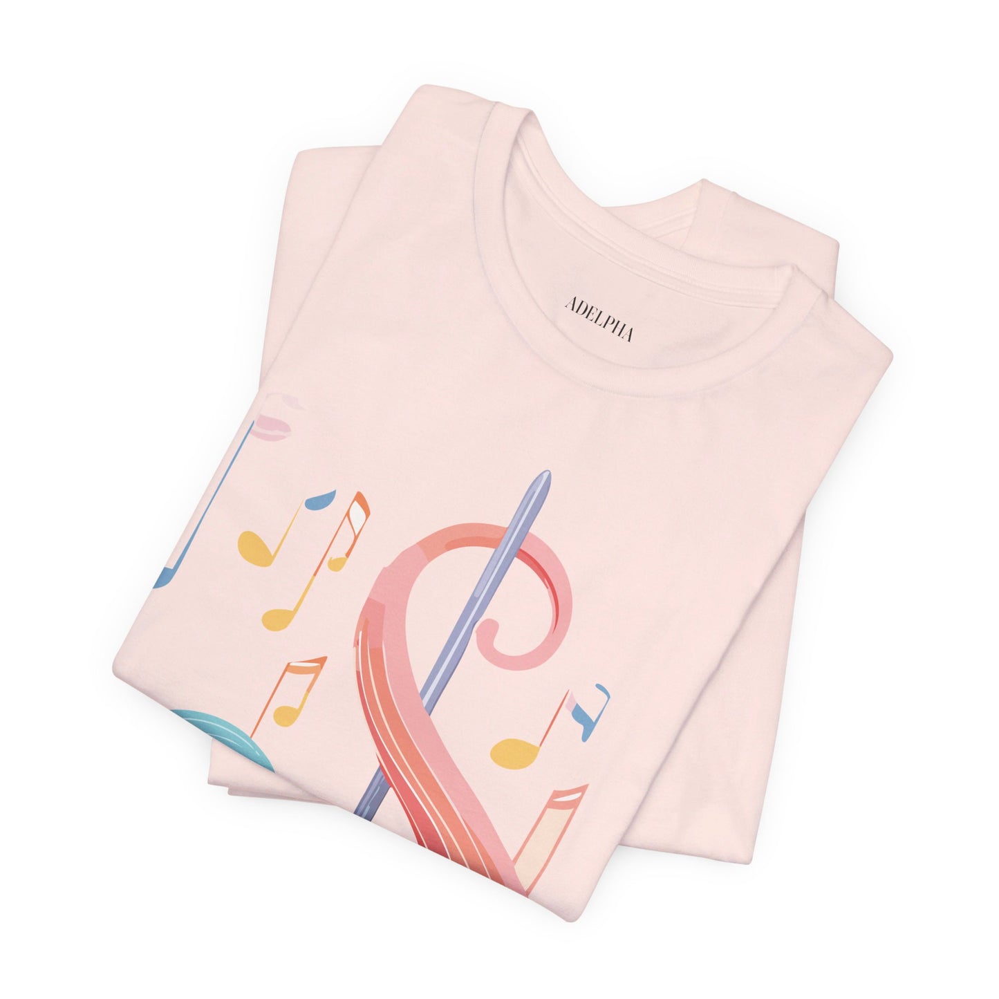 T-shirt en coton naturel - Collection Musique