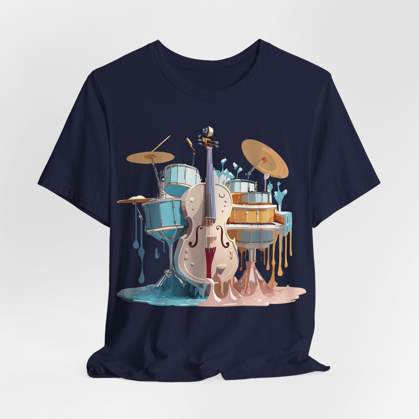 Natural Cotton Tee Shirt - Music Collection