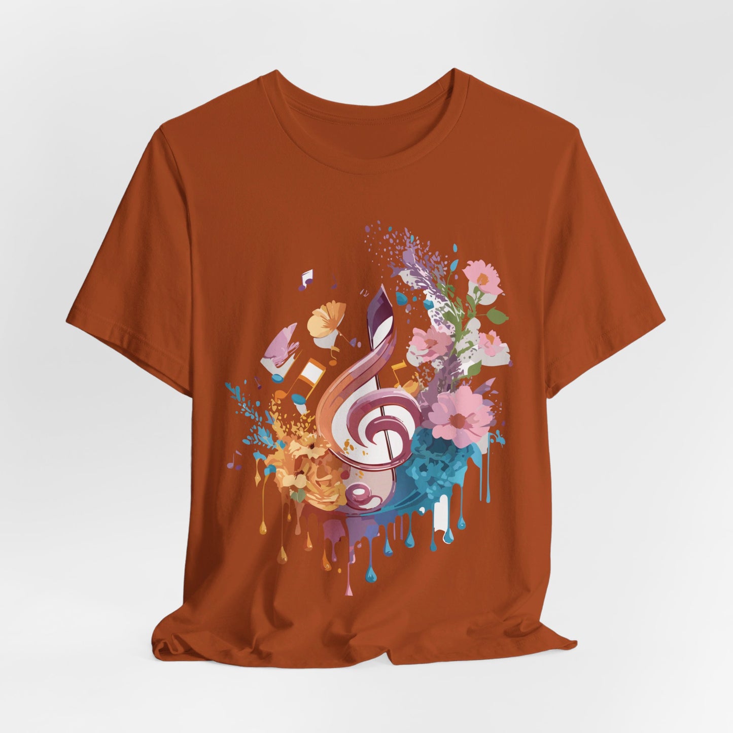 T-shirt en coton naturel - Collection Musique