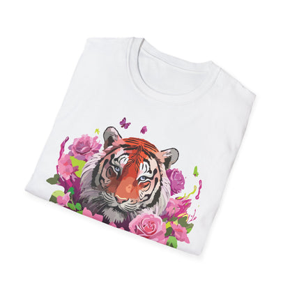 Tiger Shirt Unisex Tee Gildan Softstyle 64000 Ring Spun Cotton