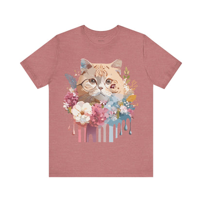 Cat Shirt, Shirt with Cat - ADELPHA