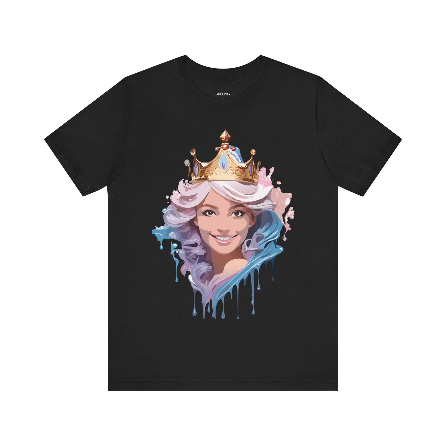 T-Shirt aus natürlicher Baumwolle – Queen Collection