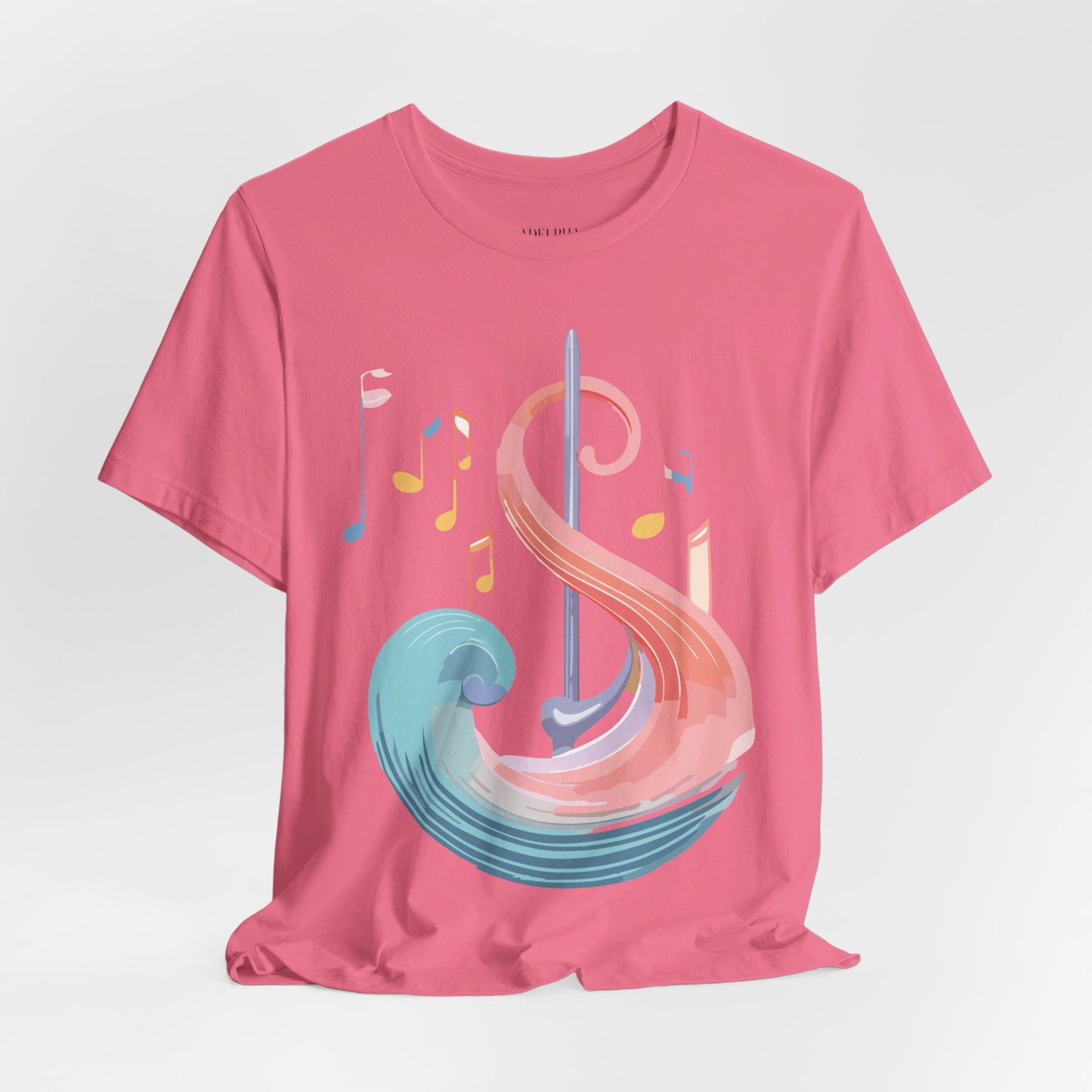 T-shirt en coton naturel - Collection Musique