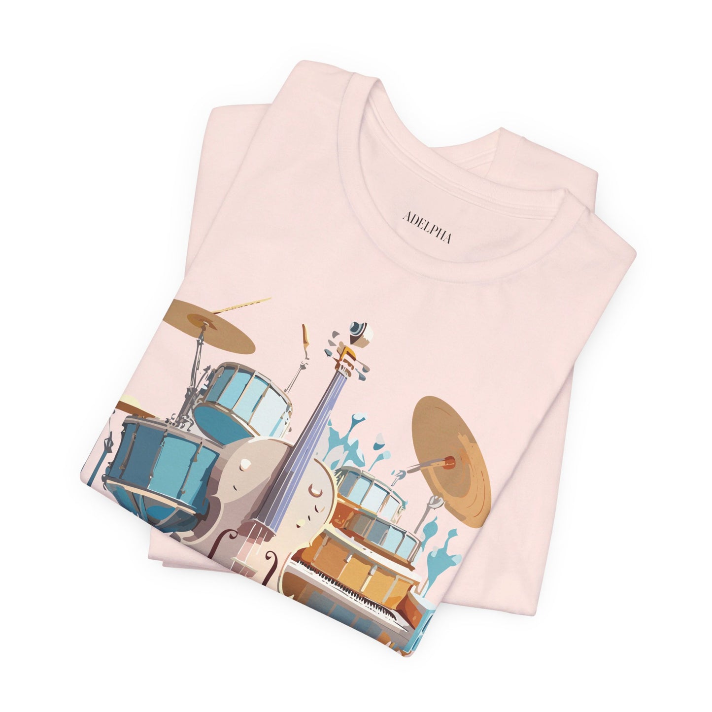 Natural Cotton Tee Shirt - Music collection