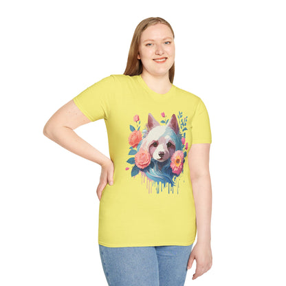 Dog Shirt Unisex Softstyle Cotton Tee Gildan 64000 With Animal Designs