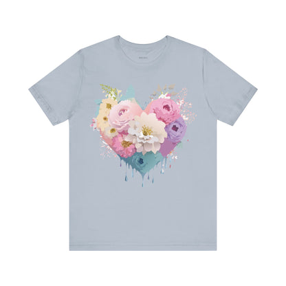 Natural Cotton Tee Shirt - Love story Collection Printify