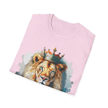 Lion Shirt Unisex Animal Tee Softstyle 64000 100 Percent Ring Spun Cotton