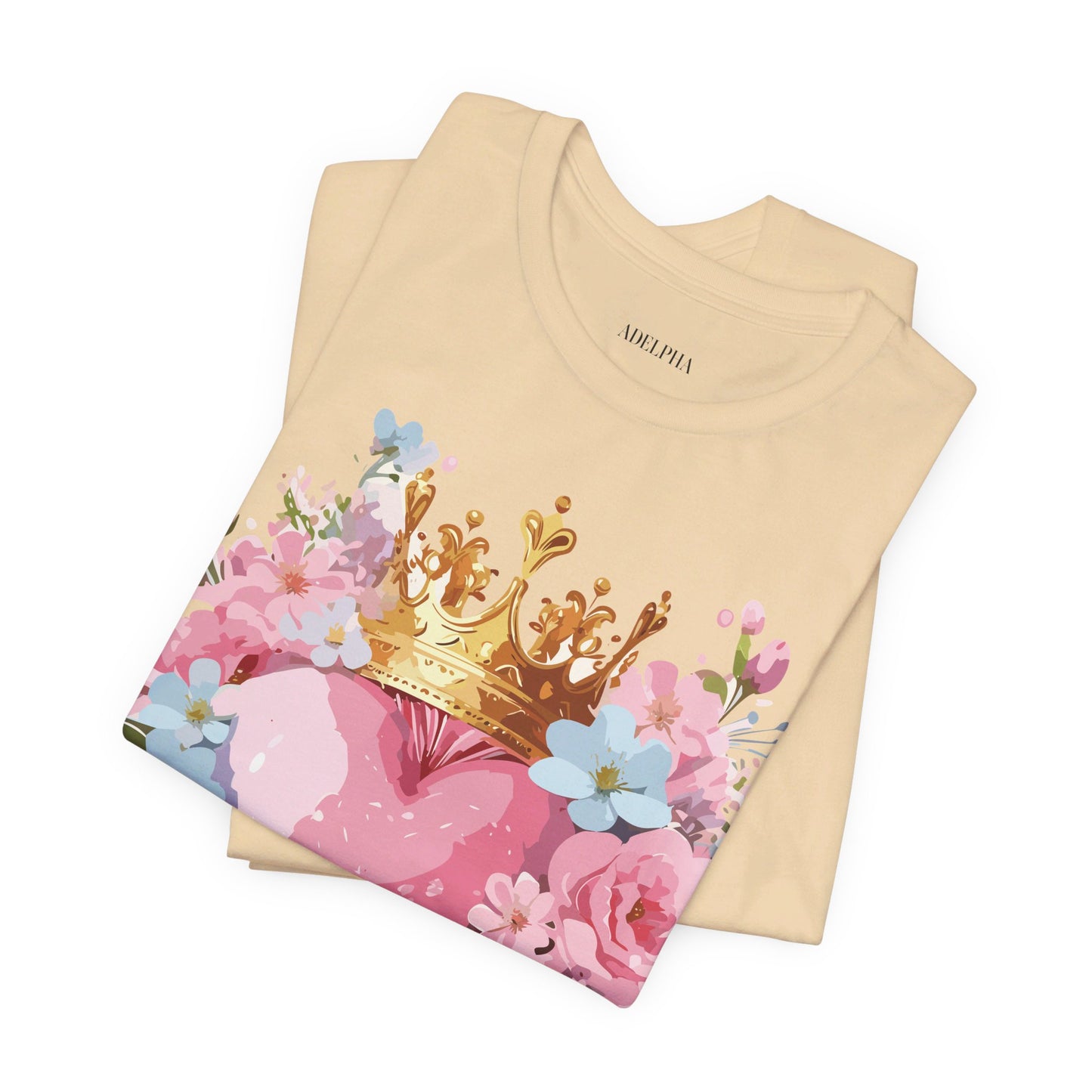 Natural Cotton Tee Shirt - Love story Collection