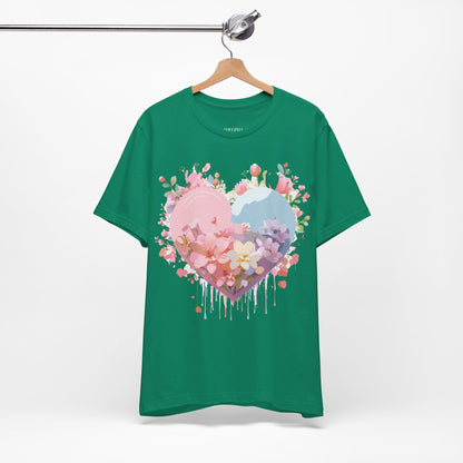 Natural Cotton Tee Shirt - Love Story Collection Printify