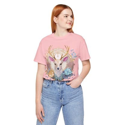 Natural Cotton Tee Shirt - Medallion Collection Printify