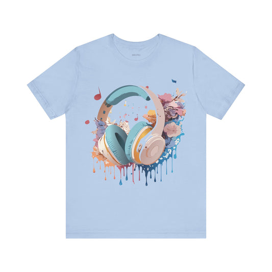 Natural Cotton Tee Shirt - Music collection