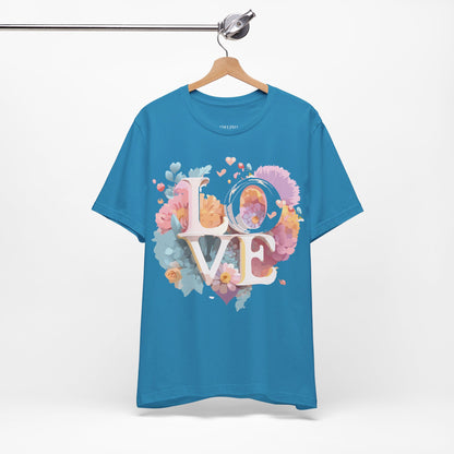 Natural Cotton Tee Shirt - Love Story Collection Printify
