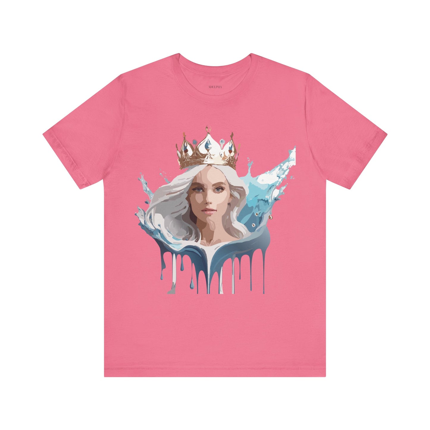 T-Shirt aus natürlicher Baumwolle – Queen Collection