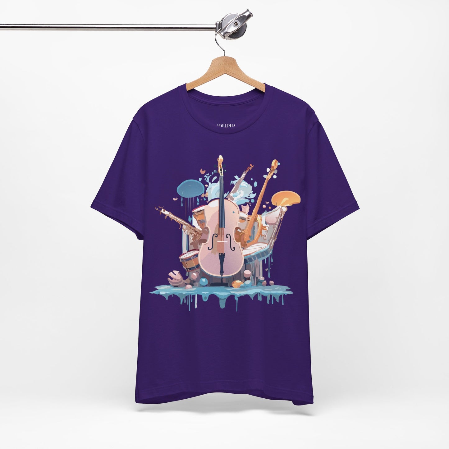 T-shirt en coton naturel - Collection Musique