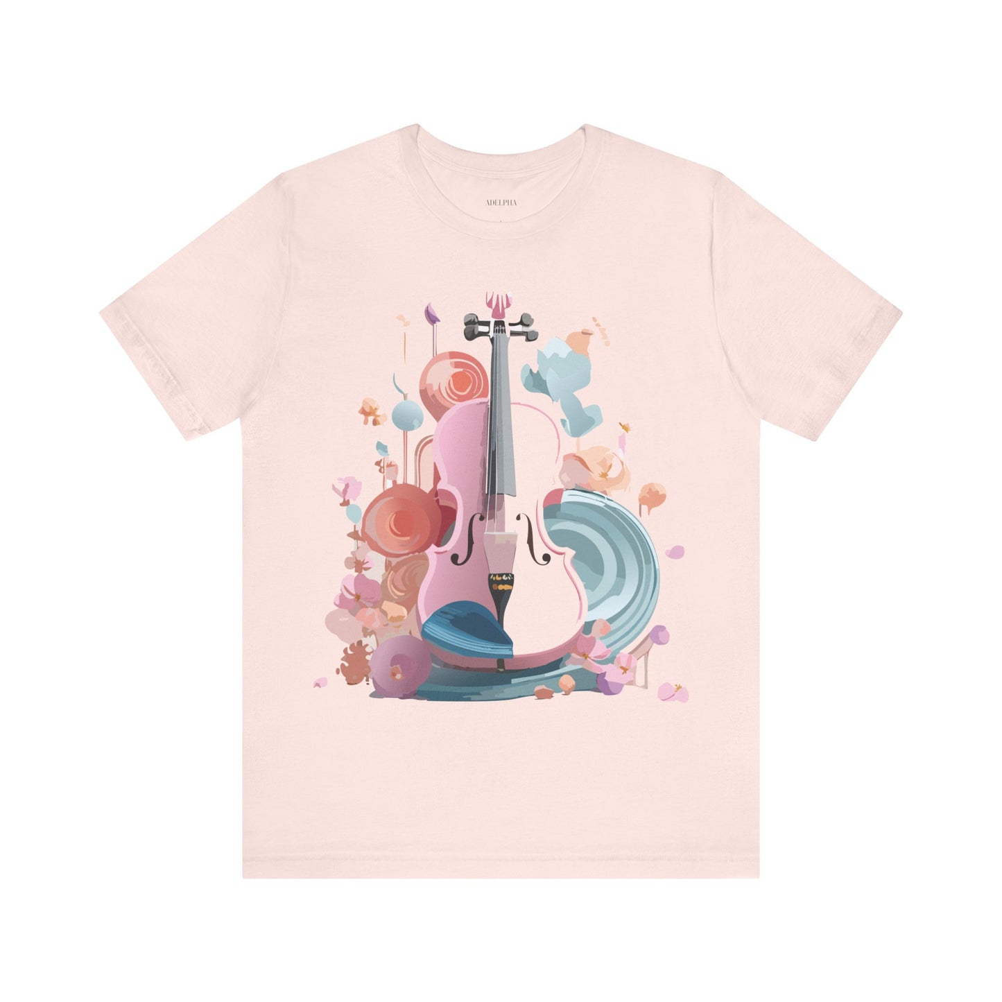 Natural Cotton Tee Shirt - Music collection