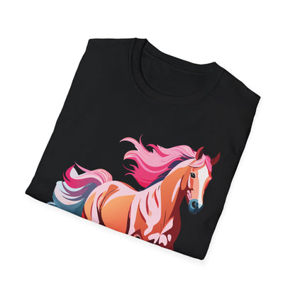 Horse Shirt Gildan Softstyle Tee Unisex 100 Percent Ring Spun Cotton