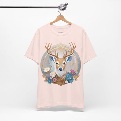 Natural Cotton Tee Shirt - Medallion Collection Printify