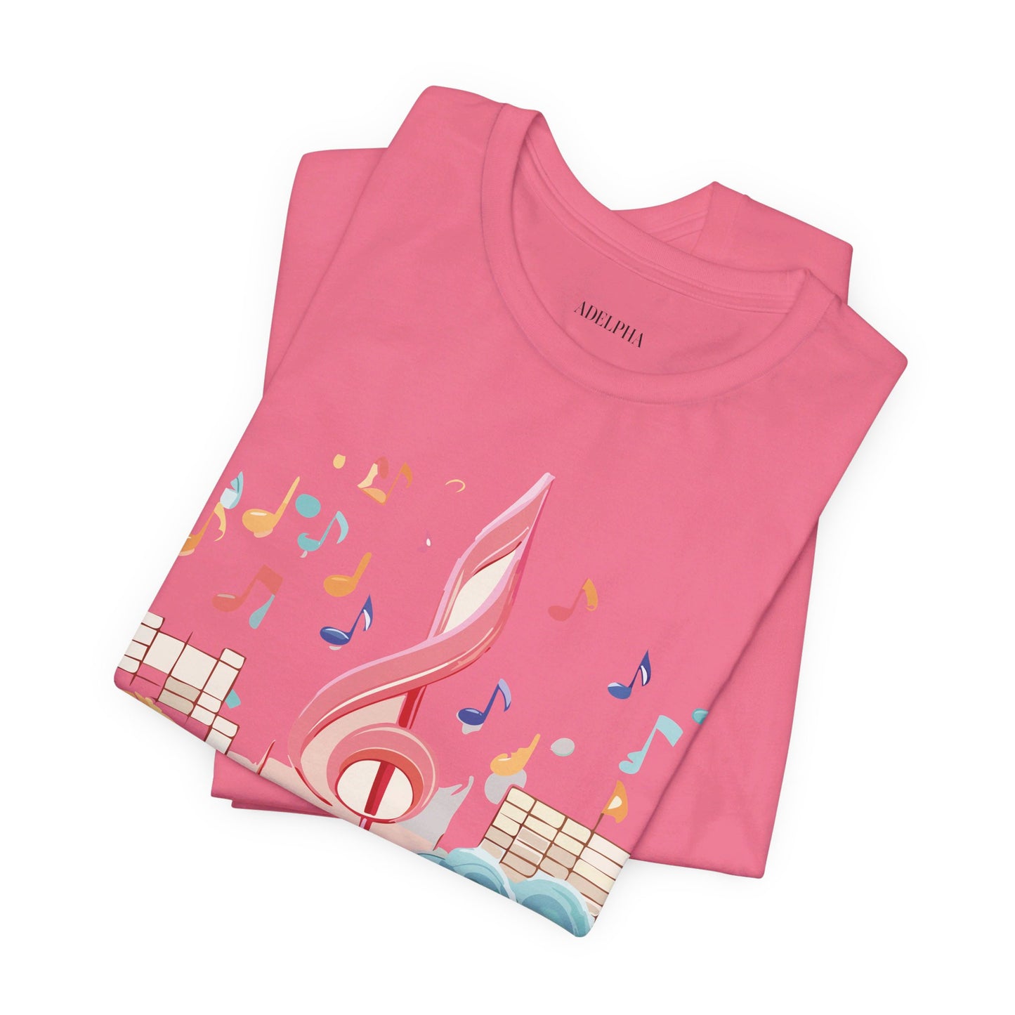 T-shirt en coton naturel - Collection Musique