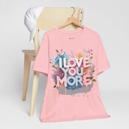 Natural Cotton Tee Shirt - Love story Collection Printify